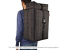 SO-NO-RO-A modular backpack for modular synthesizers made of surplus car upholstery fabric - YUKI bags. SO-NO-RO-A modular backpack was specially designed for ADDAC System. This backpack provides you all the functionality and safety you need to carry most of ADDAC System's wood frames, external power supply, cables, laptop, tablet or anything else your performance might need. SO-NO-RO-A modular backpack is comprised of four different elements.