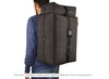 SO-NO-RO-A modular backpack for modular synthesizers made of surplus car upholstery fabric - YUKI bags. SO-NO-RO-A modular backpack was specially designed for ADDAC System. This backpack provides you all the functionality and safety you need to carry most of ADDAC System's wood frames, external power supply, cables, laptop, tablet or anything else your performance might need. SO-NO-RO-A modular backpack is comprised of four different elements.