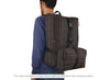SO-NO-RO-A modular backpack for modular synthesizers made of surplus car upholstery fabric - YUKI bags. SO-NO-RO-A modular backpack was specially designed for ADDAC System. This backpack provides you all the functionality and safety you need to carry most of ADDAC System's wood frames, external power supply, cables, laptop, tablet or anything else your performance might need. SO-NO-RO-A modular backpack is comprised of four different elements.