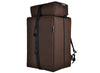 SO-NO-RO-A modular backpack for modular synthesizers made of surplus car upholstery fabric - YUKI bags. SO-NO-RO-A modular backpack was specially designed for ADDAC System. This backpack provides you all the functionality and safety you need to carry most of ADDAC System's wood frames, external power supply, cables, laptop, tablet or anything else your performance might need. SO-NO-RO-A modular backpack is comprised of four different elements.