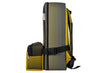 SO-NO-RO-A modular backpack for modular synthesizers made of surplus car upholstery fabric - YUKI bags. SO-NO-RO-A modular backpack was specially designed for ADDAC System. This backpack provides you all the functionality and safety you need to carry most of ADDAC System's wood frames, external power supply, cables, laptop, tablet or anything else your performance might need. SO-NO-RO-A modular backpack is comprised of four different elements.